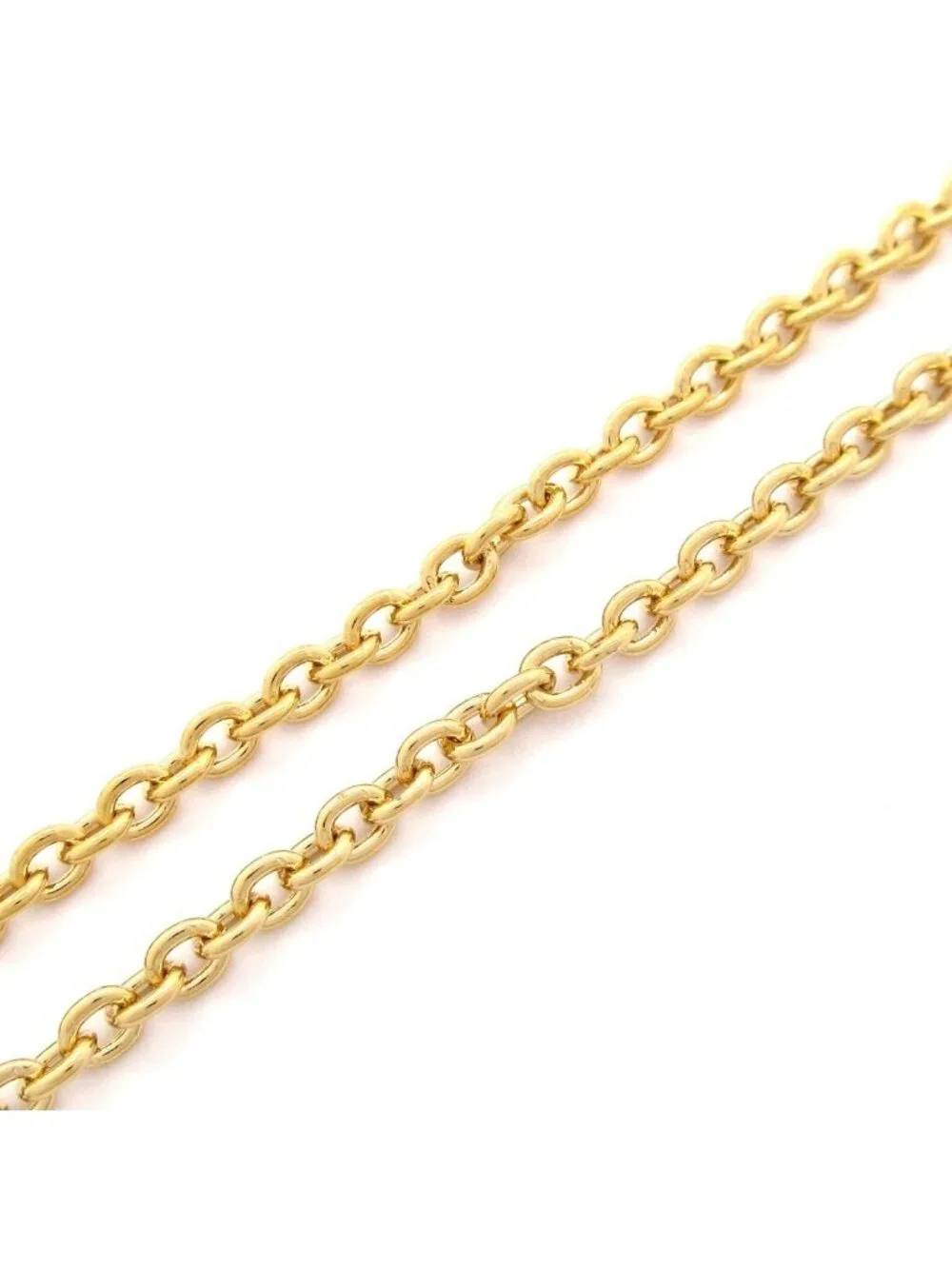 Chanel Necklace CC Logo Gold Black White